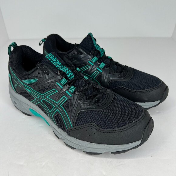 Asics Womens 1012B230 Black Baltic Jewel GEL-Venture 8 Size 6.5 Trail Sneakers - Picture 2 of 9